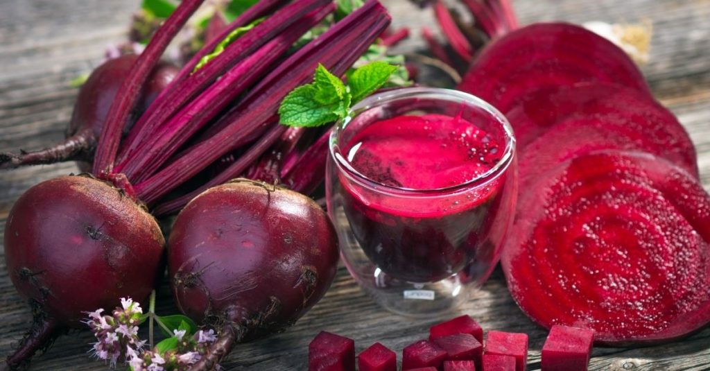 Củ dền làm thực phẩm giảm cân